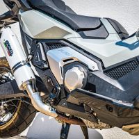 GPR exhaust compatible with  Honda X-Adv 750 2025-2026, Albus Evo4, Slip-on exhaust including removable db killer and link pipe, EPA-compliant 