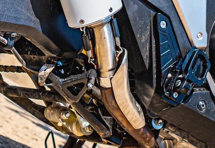 GPR exhaust compatible with  Honda X-Adv 750 2025-2026, Powercone Evo, Slip-on exhaust including removable db killer and link pipe, EPA-compliant 