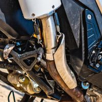 GPR exhaust compatible with  Honda X-Adv 750 2025-2026, Powercone Evo, Slip-on exhaust including removable db killer and link pipe, EPA-compliant 