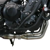 Exhaust compatible with Yamaha Tracer 9 2021-2024, M3 Poppy , Full system exhaust including removable db killer and catalyst 