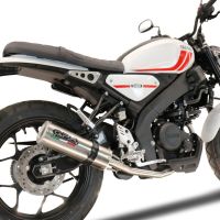GPR exhaust compatible with  Yamaha XSR125 2021-2025, M3 Inox , Full system exhaust, including removable db killer 