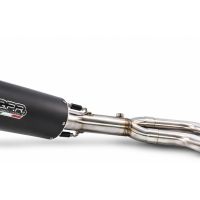 GPR escape compatible con  Yamaha Xsr 700 2017-2020, Furore Nero, Escape completo racing, incluyendo colector y db killer desmontable, sin homologación 