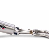 GPR escape compatible con  Kawasaki Z 650 RS 2021-2023, Satinox, Silenciador homologado para ruido, escape completo con catalizador y db killer 