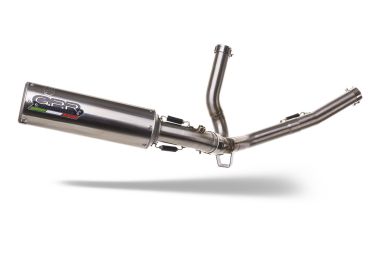 GPR escape compatible con  Suzuki Sv 650 - S 1999-2002, M3 Inox , Escape semi-completo homologado con db killer extraible 