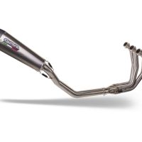 GPR escape compatible con  Triumph Daytona 660 2023-2025, Gpe Ann. titanium, Escape completo, no legal para países de la UE, con db killer extraíble 