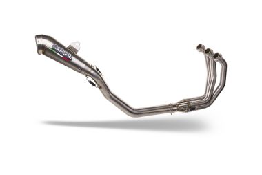 GPR escape compatible con  Triumph Daytona 660 2023-2025, Powercone Evo, Escape completo, no legal para países de la UE, con db killer extraíble 