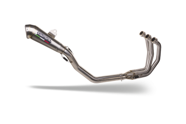 GPR escape compatible con  Triumph Trident 660 2021-2024, Powercone Evo, Escape completo, no legal para países de la UE, con db killer extraíble 