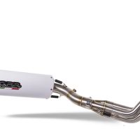 GPR escape compatible con  Yamaha Mt-09 2014-2016, Albus Ceramic, Escape completo homologado y legal, incluido db killer extraíble 