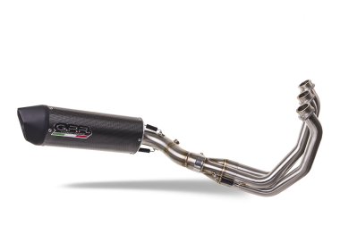 Exhaust compatible with Yamaha XSR900 2016-2021, Furore Evo4 Poppy, Full system exhaust including removable db killer and catalyst 