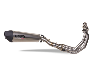 GPR escape compatible con  Yamaha Mt-09 2017-2020, Gpe Ann. titanium, Escape completo, no legal para países de la UE, con db killer extraíble 
