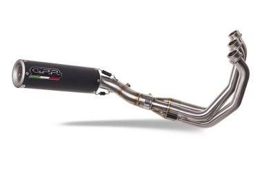 GPR escape compatible con  Triumph Tiger Sport 660 2022-2024, M3 Black Titanium, Escape completo, no legal para países de la UE, con db killer extraíble 