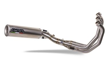 GPR escape compatible con  Triumph Tiger Sport 660 2022-2024, M3 Inox , Escape completo, no legal para países de la UE, con db killer extraíble 