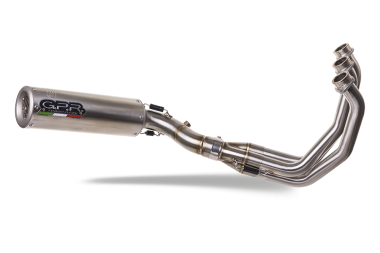 GPR escape compatible con  Yamaha Mt-09 Tracer 900 2015-2020, M3 Inox , Escape completo racing, incluyendo colector y db killer desmontable, sin homologación 