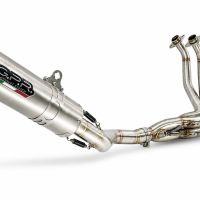 GPR exhaust compatible with Bmw S1000R 2014-2016, M3 Titanium Natural, Full system exhaust, including removable db killer 