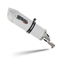 Exhaust compatible with Ajp PR5 2015-2018, Albus Ceramic, Slip-on exhaust including removable db killer and link pipe, EPA-compliant not necessary 