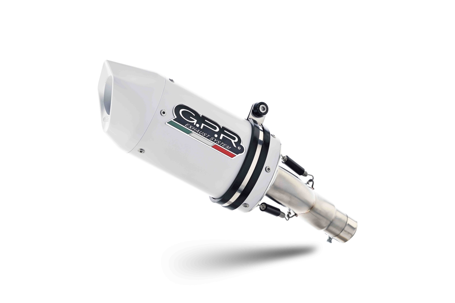 Exhaust compatible with Ktm 250 Duke 2021-2023, Albus Evo4, Slip-on exhaust including removable db killer and link pipe, EPA-compliant 
