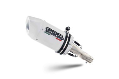 GPR escape compatible con  Suzuki Gsx-S 950  2015-2016, Albus Ceramic, Escape legal, homologado, silenciador con db killer desmontable y tubo de conexión específico 