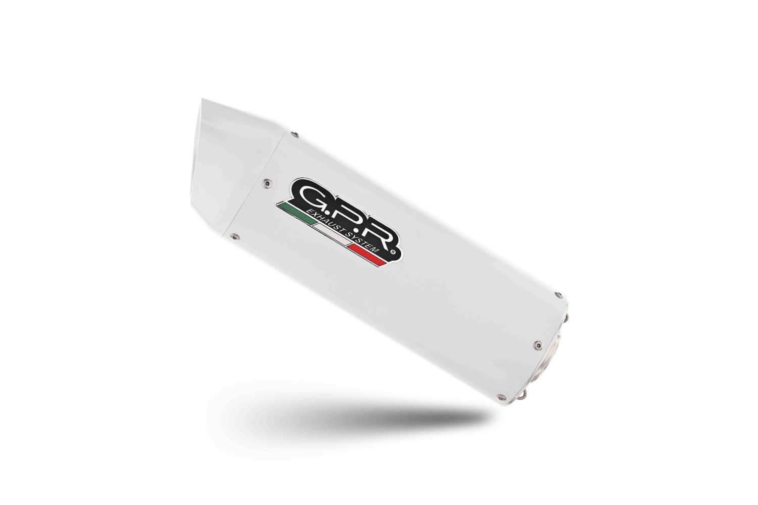 Exhaust compatible with Aprilia Rx 125 2021-2024, Albus Evo4, Slip-on exhaust including link pipe and removable db killer 