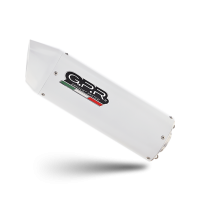 Exhaust compatible with Aprilia Rx 125 2021-2024, Albus Evo4, Slip-on exhaust including link pipe and removable db killer 