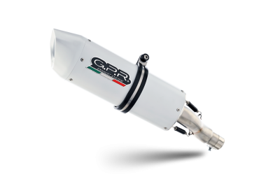 Exhaust compatible with Aprilia Rx 125 2018-2020, Albus Evo4, Slip-on exhaust including removable db killer and link pipe 