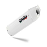Exhaust compatible with Bmw F800R 2017-2019, Albus Evo4, Slip-on exhaust including removable db killer and link pipe, EPA-compliant 