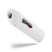 Exhaust compatible with Aprilia Rx 125 2021-2024, Albus Evo4, Slip-on exhaust including link pipe and removable db killer 