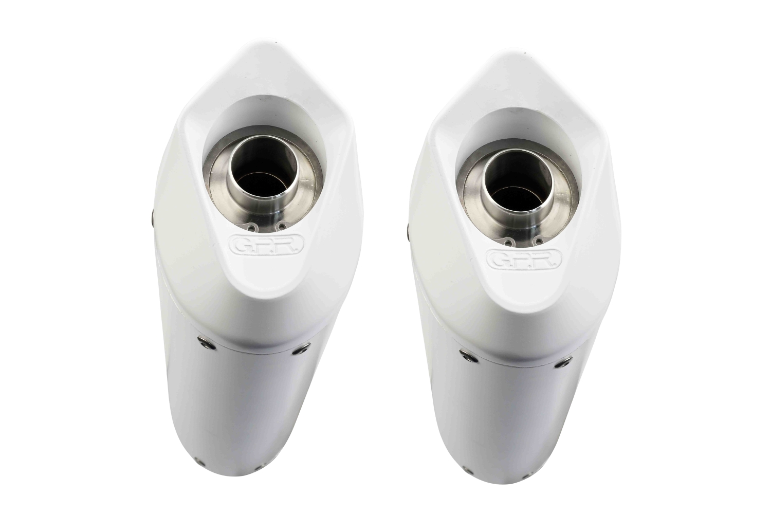Exhaust compatible with Bmw K1600GT 2010-2016, Albus Ceramic, Dual slip-on including removable db killers and link pipes, EPA-compliant 