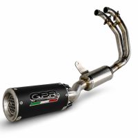 GPR exhaust compatible with Aprilia RS660 2021-2024, M3 Black Titanium, Full system exhaust including removable db killer and catalyst, EPA-compliant 