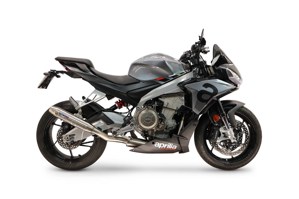 GPR exhaust compatible with Aprilia RS660 2021-2024, Deeptone Inox, Full system exhaust, including removable db killer 