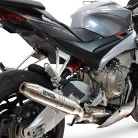 GPR exhaust compatible with Aprilia RS660 2021-2024, Deeptone Inox, Full system exhaust, including removable db killer 