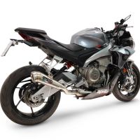 GPR exhaust compatible with Aprilia RS660 2021-2024, Powercone Evo, Full system exhaust including removable db killer and catalyst, EPA-compliant 