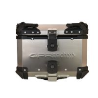 GPR TECH BAUL EN TITANIO ALPI-TECH 35 LT. Baúl superior Top Case de Titanio color natural con placa universal incluida Capacidad Litros 35