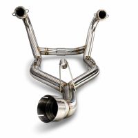 GPR exhaust compatible with Bmw R1200GS - Adventure 2013-2013, Albus Ceramic, Full system exhaust, including removable db killer  