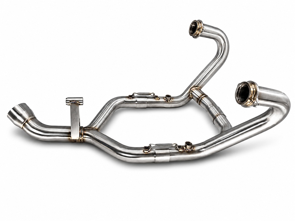 GPR exhaust compatible with Bmw R1200GS - Adventure 2013-2013, Albus Ceramic, Full system exhaust, including removable db killer  