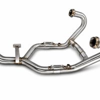 GPR exhaust compatible with Bmw R1200GS - Adventure 2013-2013, Albus Ceramic, Full system exhaust, including removable db killer  