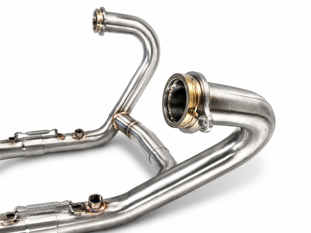 GPR exhaust compatible with Bmw R1200GS - Adventure 2013-2013, Albus Ceramic, Full system exhaust, including removable db killer  