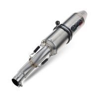 Exhaust compatible with Access Baja 450 2005-2021, Deeptone Atv, Slip-on exhaust including removable db killer and link pipe, EPA-compliance NOT required 