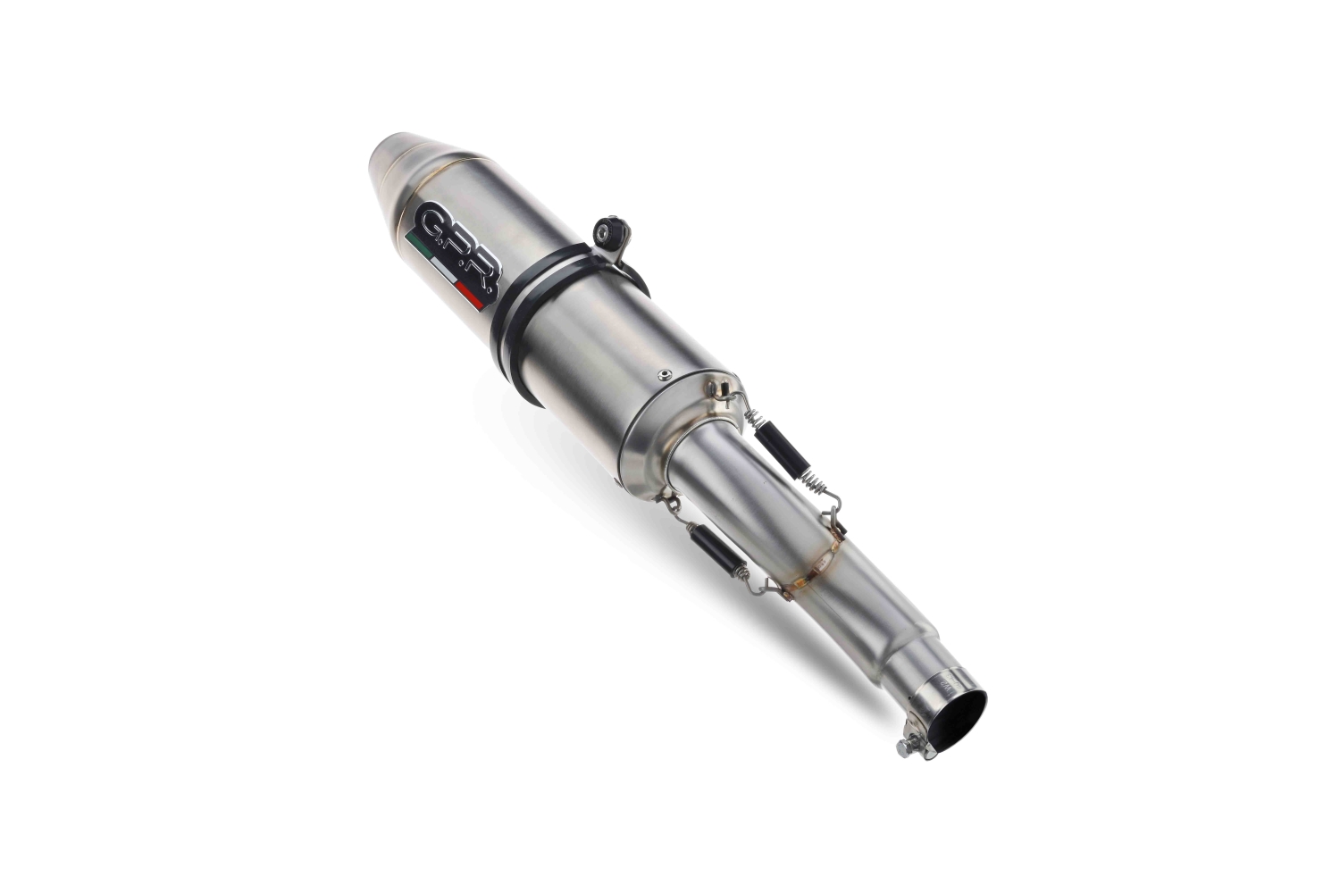 Exhaust compatible with Adly 500 Hurricane S 2005-2021, Deeptone Atv, Full system exhaust, including removable db killer, EPA-compliance NOT required 