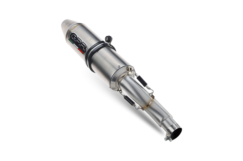 Exhaust compatible with PGO Pgo Buggy 400 2010-2014, Deeptone Atv, Slip-on exhaust including removable db killer and link pipe 
