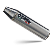 Exhaust compatible with Access Supermoto 450 2005-2021, Deeptone Atv, Slip-on exhaust including removable db killer and link pipe 
