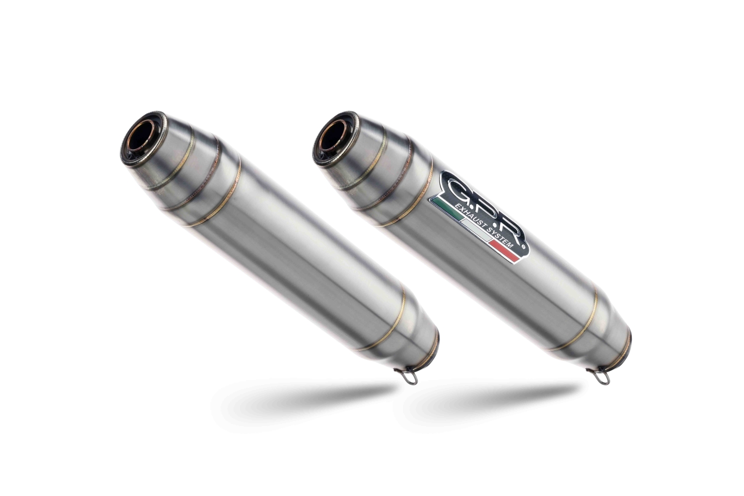 Exhaust compatible with Triumph Street Twin 900 2020-2021, Deeptone Inox, Dual slip-on including removable db killers and link pipes, EPA-compliant 