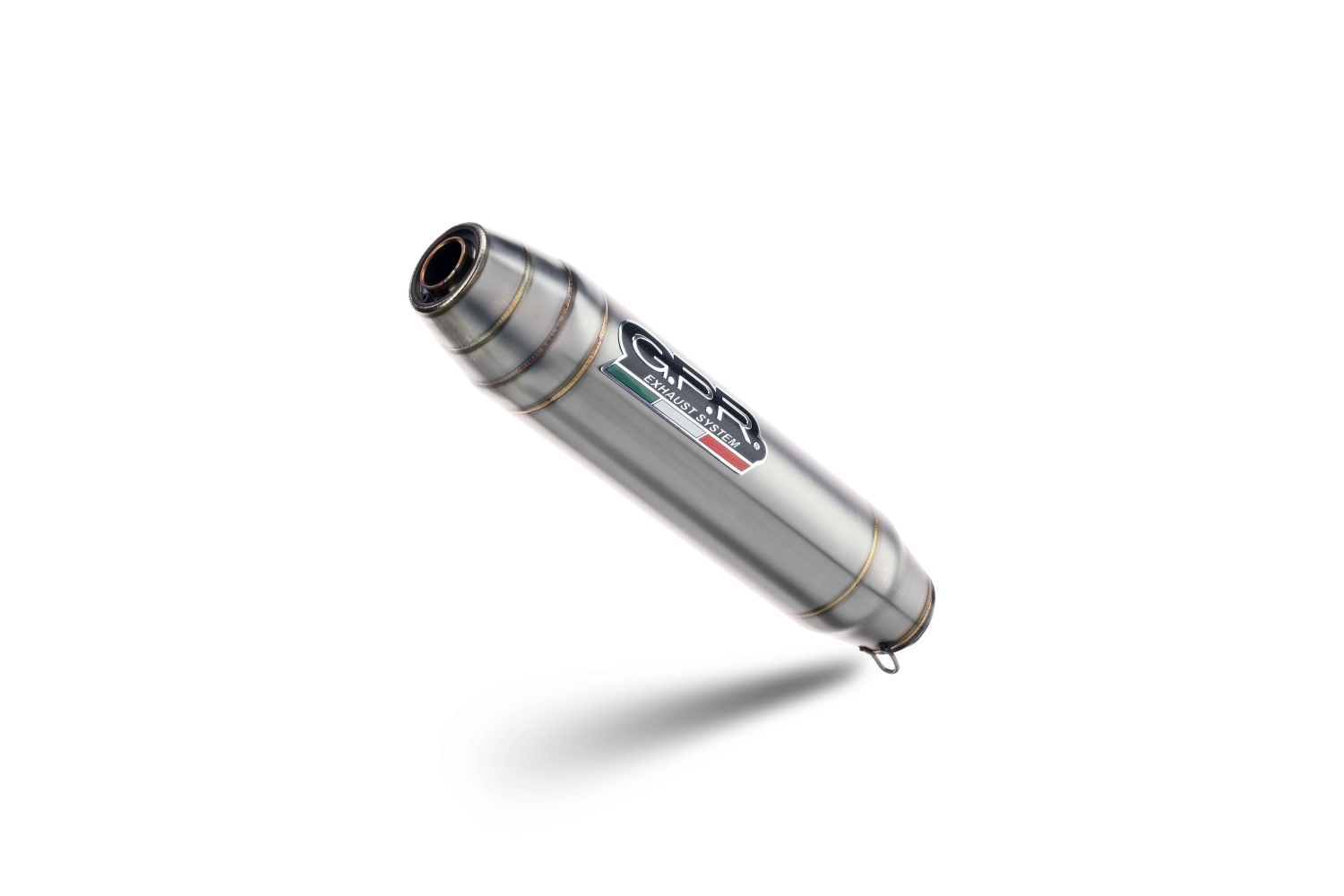 Exhaust compatible with Kawasaki ZX6R 2007-2008, Deeptone Inox, Slip-on exhaust including removable db killer and link pipe, EPA-compliant 