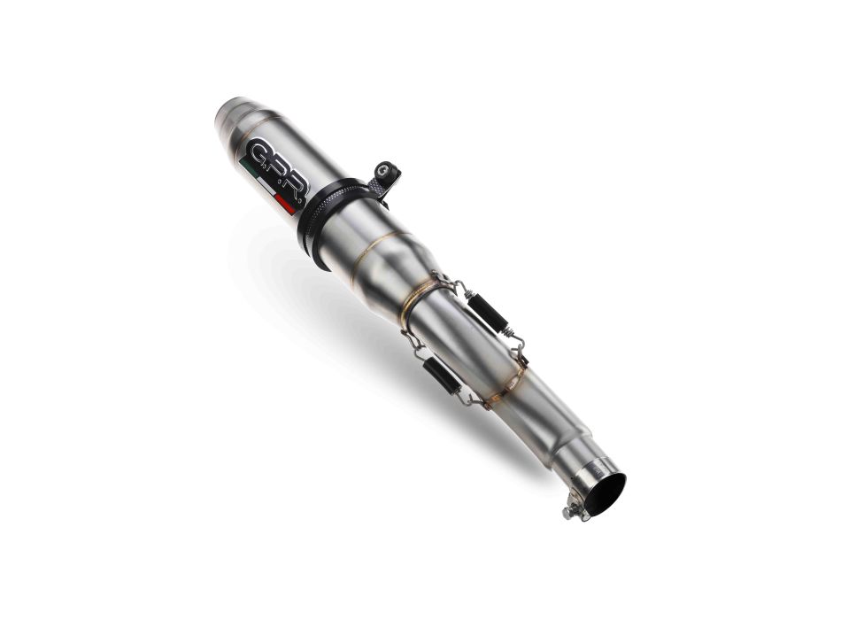 Exhaust compatible with Ktm 790 Adventure 2025-2026, Deeptone Inox ...