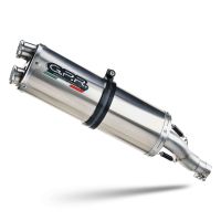 GPR escape compatible con  Aprilia Tuareg 660 2021-2024, Dual Inox, Escape legal, homologado, silenciador con db killer desmontable y tubo de conexión específico 