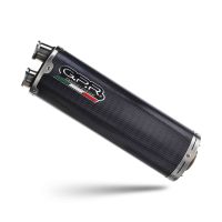 Exhaust compatible with Benelli Trk 502 X 2017-2020, Dual Poppy, Slip-on exhaust including removable db killer and link pipe, EPA-compliant 