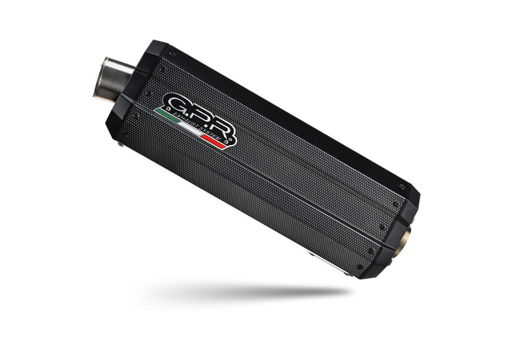Exhaust compatible with Ktm 1290 Super Adventure R/S 2021-2024, Sonic Poppy, Slip-on exhaust including removable db killer and link pipe 