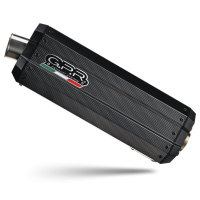 Exhaust compatible with Ktm 1290 Super Adventure R/S 2021-2024, Sonic Poppy, Slip-on exhaust including removable db killer and link pipe 