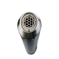 Exhaust compatible with Aprilia Leonardo 250 - ST 1999-2004, Evo4 Road, Full system exhaust, including removable db killer 
