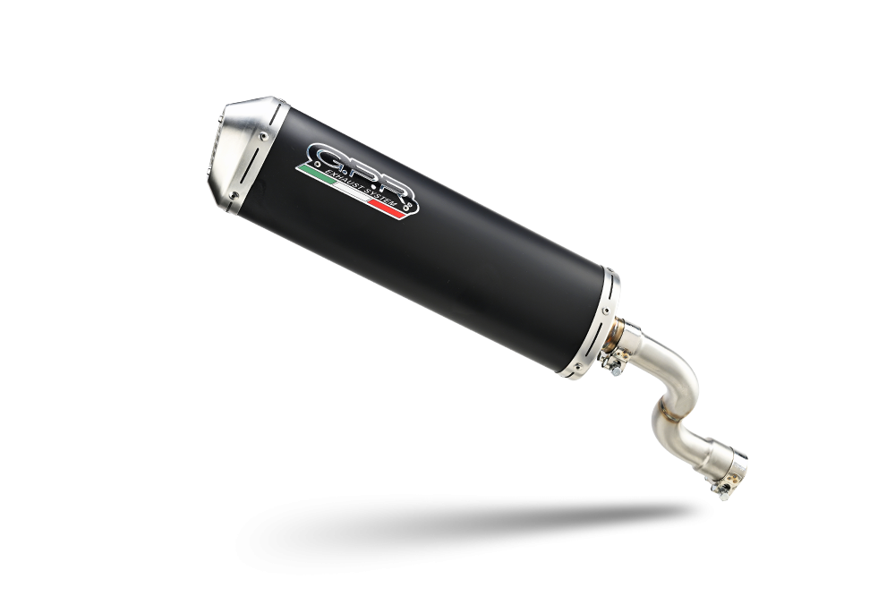 Exhaust compatible with Aprilia Leonardo 250 - ST 1999-2004, Evo4 Road, Full system exhaust, including removable db killer 