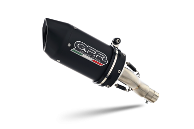 GPR escape compatible con  Honda Cbr 1000 Rr 2014-2016, Furore Nero, Escape racing, silenciador con tubo de conexion, articulo sin homologacion 